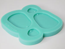 Load image into Gallery viewer, Large Odd Oval Dangle Earring Silicone Mold for Epoxy Resin Casting