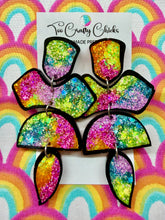 Load image into Gallery viewer, Cartoon Rainbow Large 4 Tier Dangles