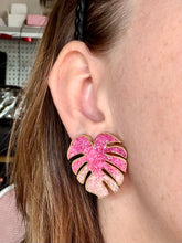 Load image into Gallery viewer, Pink & Gold Ombre Large 4 Tier Dangles