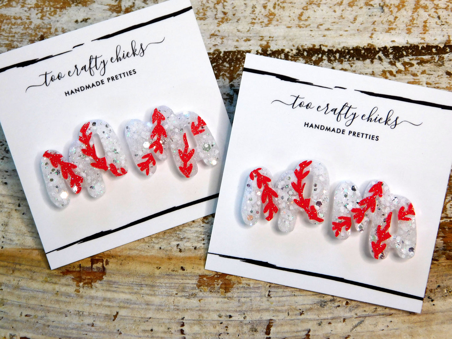 Baseball/Softball MAMA Studs [pre order]