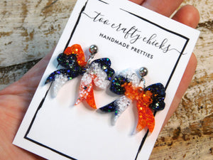 Custom Team Color(s) Bow Dangles [pre order]