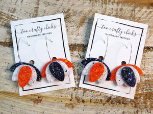 Custom Team Color(s) Tulip Dangles [pre-order]
