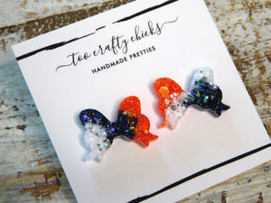 Custom Team Color(s) Bow Stud Earrings [pre-order]