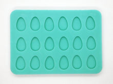Load image into Gallery viewer, Easter Egg Earring Studs Silicone Mold for Epoxy Resin Casting
