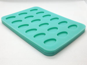 Easter Egg Earring Studs Silicone Mold for Epoxy Resin Casting