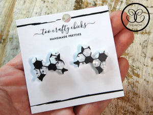 Soccer Bow Studs [pre-order]