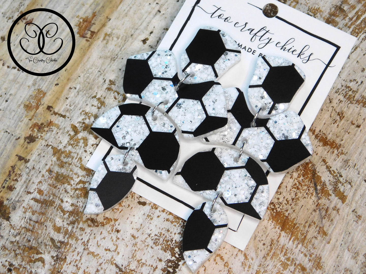 Soccer 4 Tier Dangles [pre order]