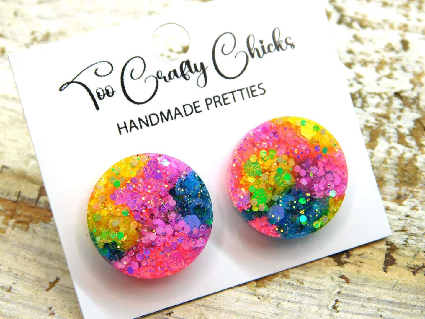 3/4 in. Tie Dye Studs