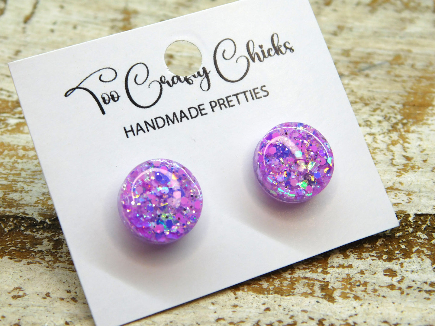 Lavender 1/2 in. Studs