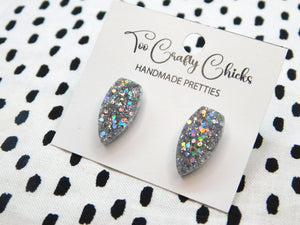 Silver 3/4 in. Fang Studs