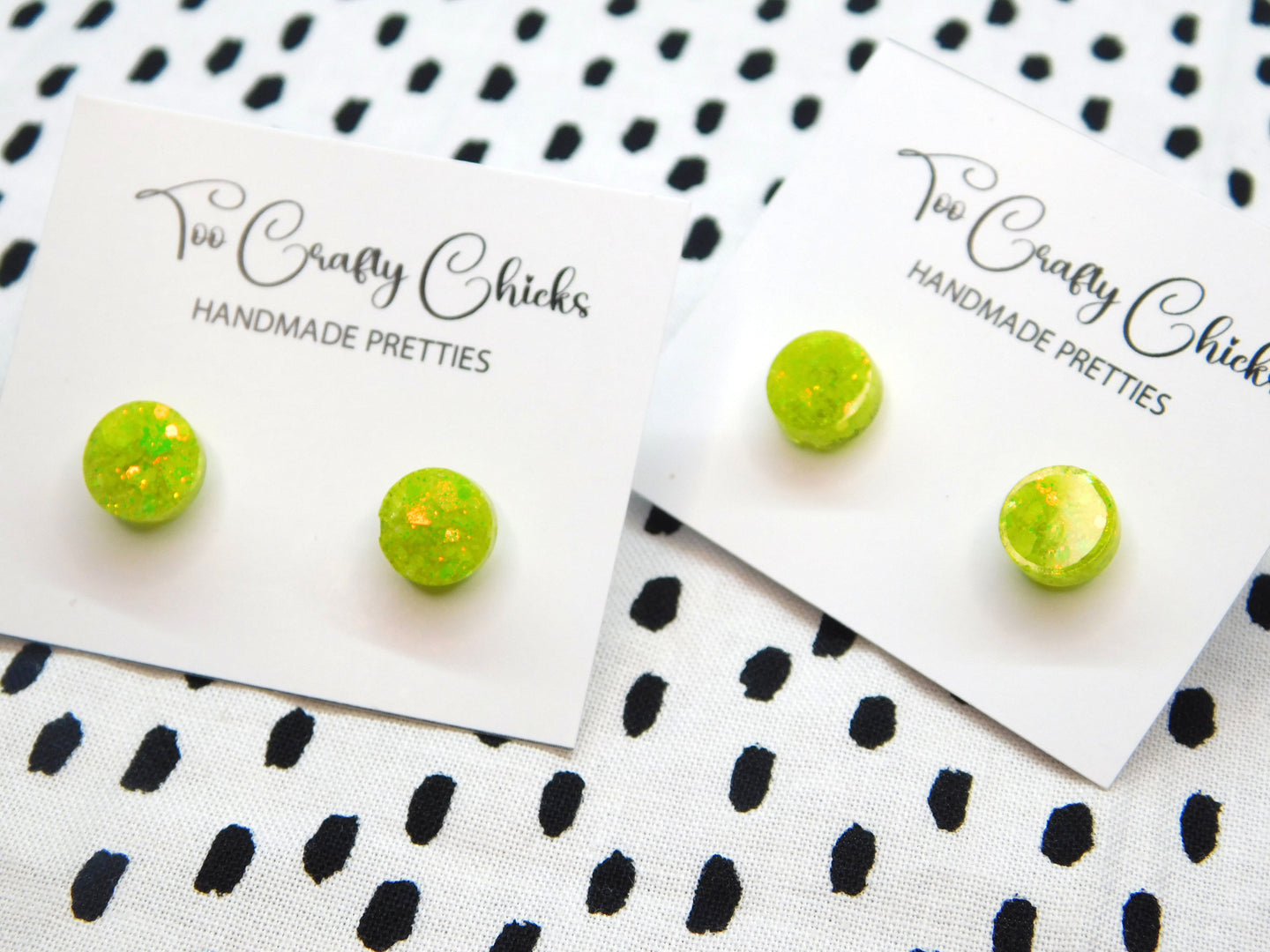 Lime Green 3/8 in. Round Studs