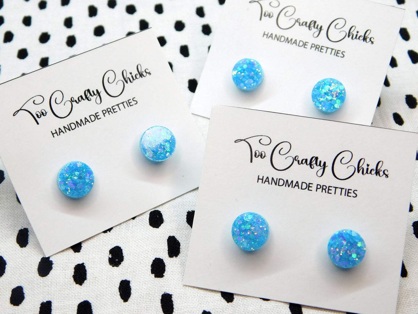 Light Blue 3/8 in. Round Studs