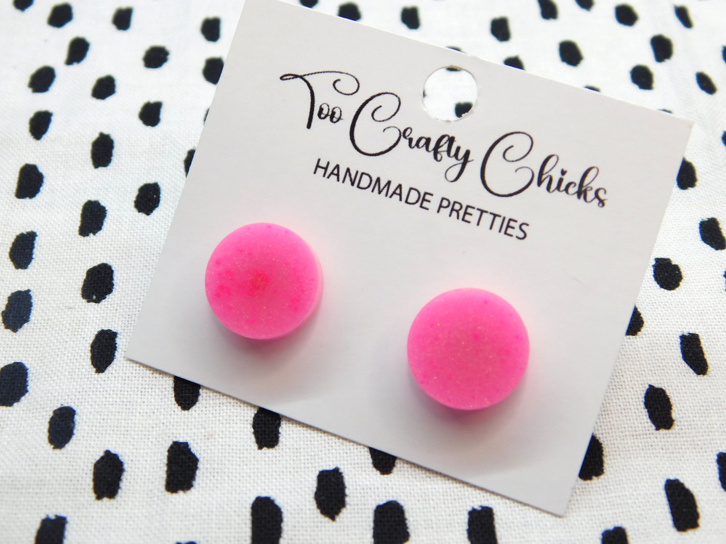 Pink 1/2 in. Round Studs