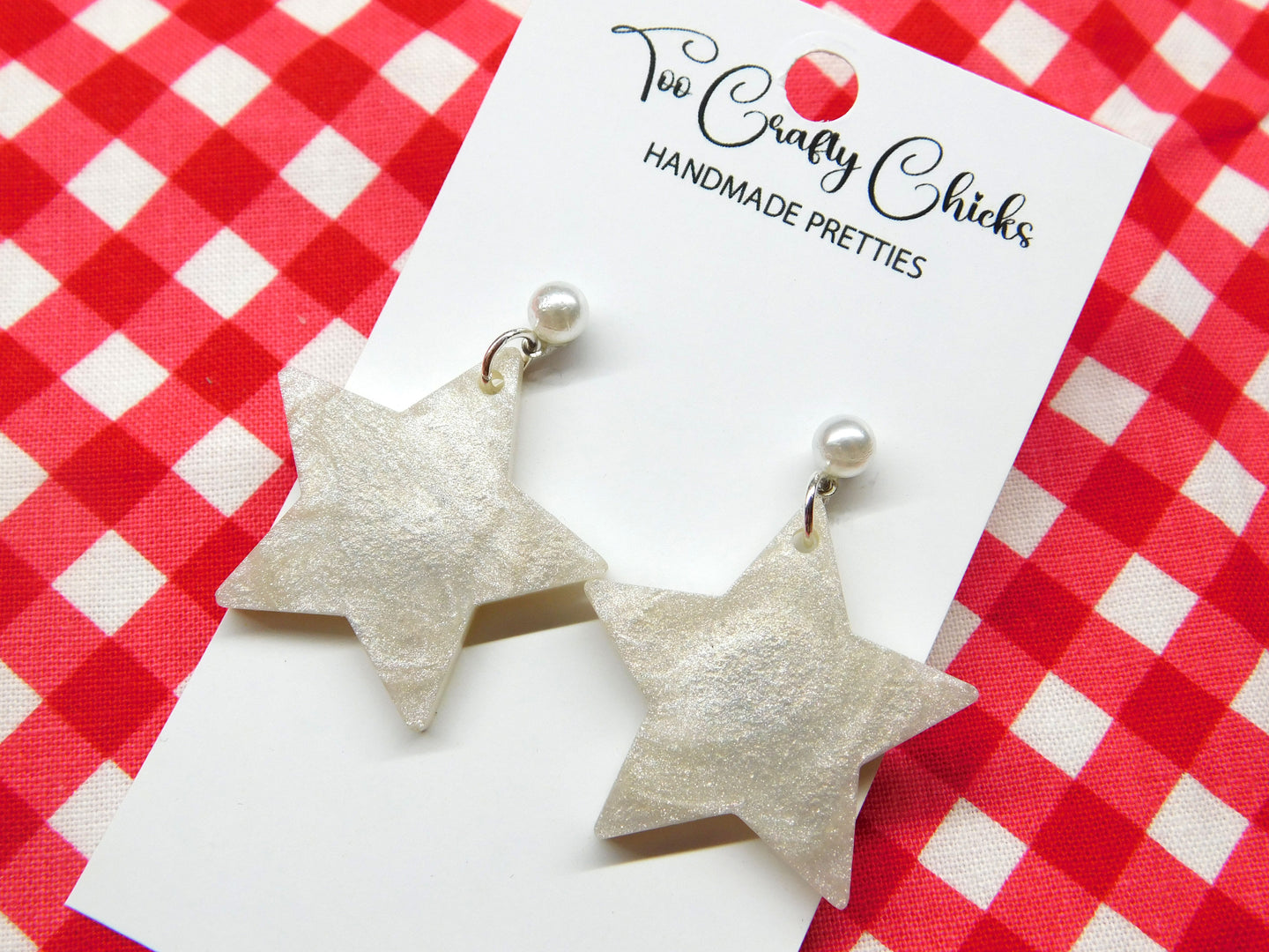 White Star Dangles