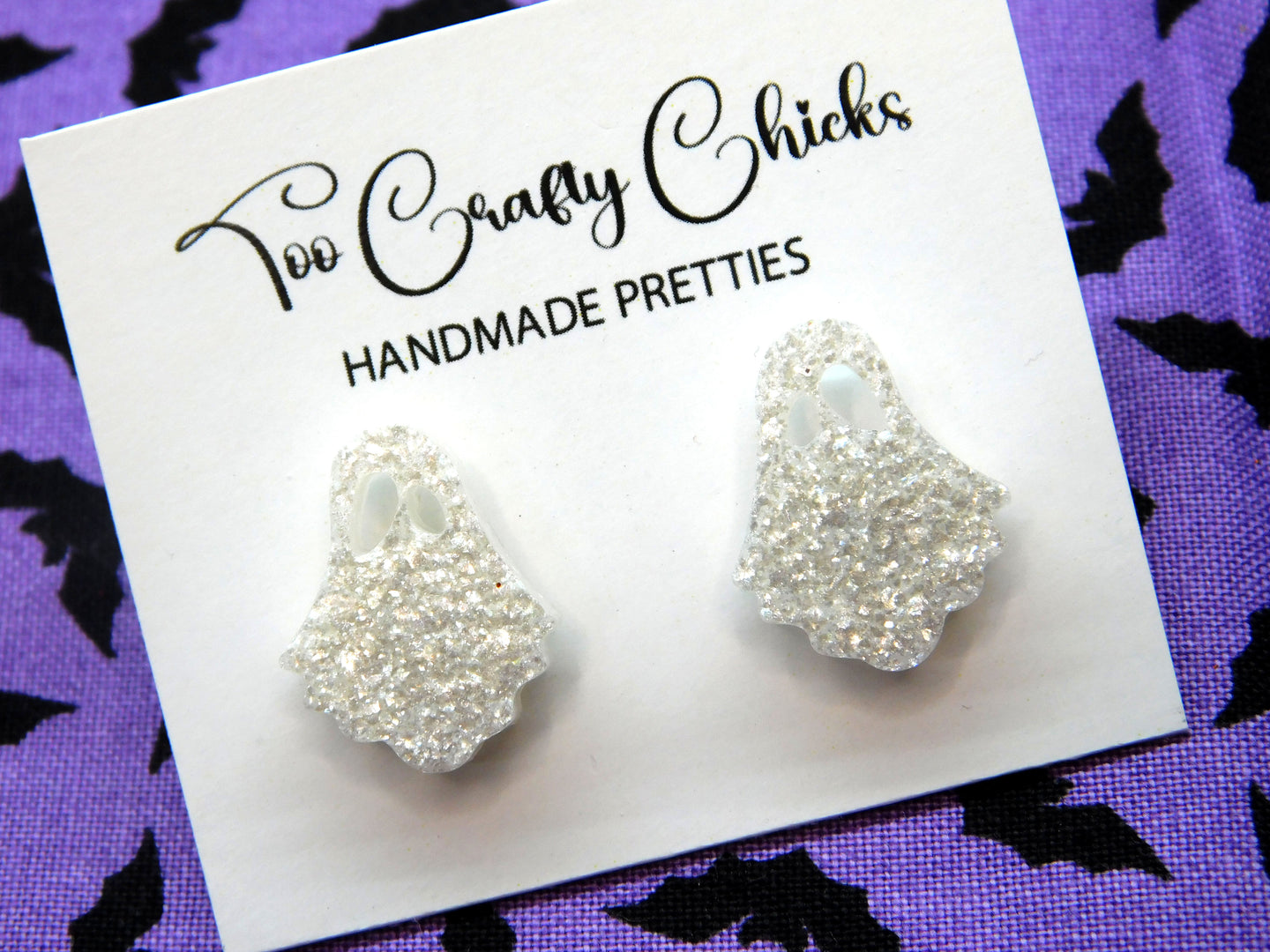 3/4 in. White Ghost Studs