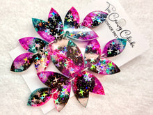 Load image into Gallery viewer, Galaxy 5 Tier Lotus Dangles
