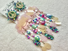 Load image into Gallery viewer, Pastel Peace Rain Cloud Dangles
