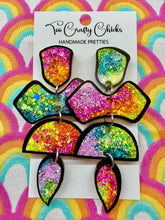 Load image into Gallery viewer, Cartoon Rainbow Medium 4 Tier Dangles
